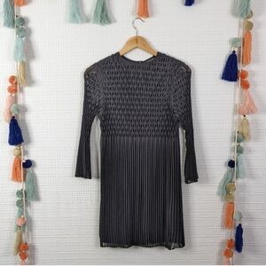 TopShop Pintucked Mini Dress